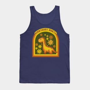 Everybody Hurts Dinosaur Tank Top